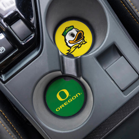 Evergreen University of Oregon Car Coaster Set, 2pc