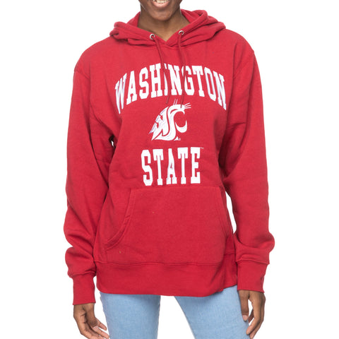 ZooZatz Unisex Washington State Crimson and White Hoodie