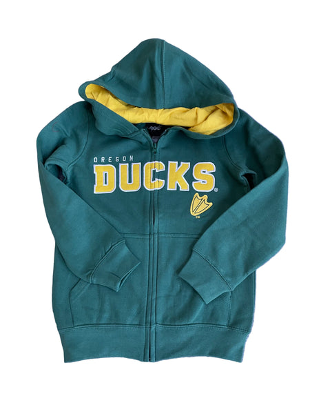 Youth Oregon Ducks Full Zip Embellished Hoodie
