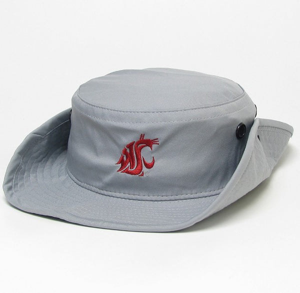 Light Grey Cougars Logo Bucket Hat - Main Image