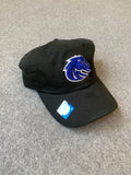 YOUTH Black Boise State Hat With Blue Bronco
