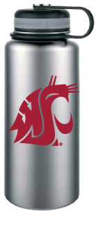 Gray Plastic WSU Water Bottle Nalgene – Cougarwear