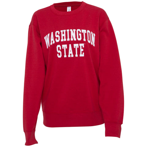 Washington State Crimson and White Crewneck