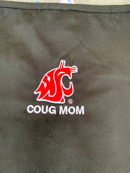 Cougar Mom Embroidered White Apron – Cougarwear