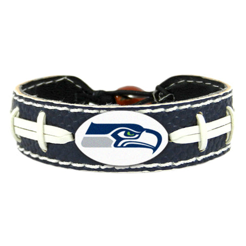 Seahawks Leather Bracelet