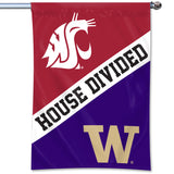 House Divided WSU/UW Garden Flag