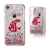 Cougars Confetti iPhone Clear Case