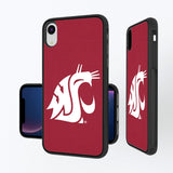 WSU Cougars Crimson iPhone X/XS/XR Bumper Case
