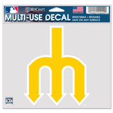 SEATTLE MARINERS / COOPERSTOWN MULTI-USE DECAL  5" X 6"