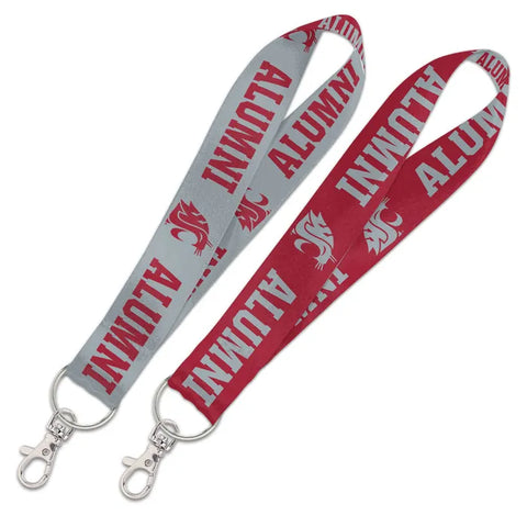 Wincraft Washington State Cougars ALUMNI Lanyard Key Strap 1"