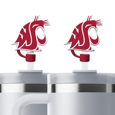 Jardine WSU Straw toppers, 2 pack