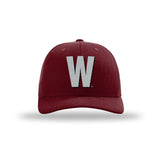 Richardson Crimson Adjustable "W" Trucker Hat