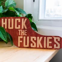 Cougkie "Huck the Fuskies" Big Sign