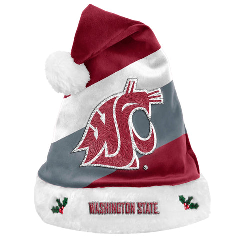 WSU Christmas Hat W/ "Washington State"