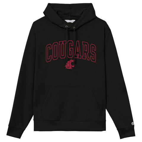 League Washington State Black Essential 2.0 Fleece Pullover Hoodie