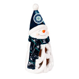 Evergreen Seattle Mariners 8" LED Snowman Statue