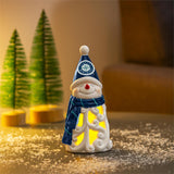 Evergreen Seattle Mariners 8" LED Snowman Statue