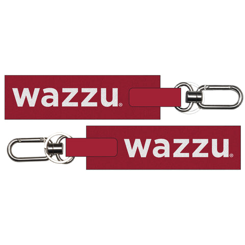 Neil Enterprises Crimson "WAZZU" Nylon Keystrap