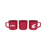 Evergreen Washington State University Ceramic Camp Cup with Enamel Finish, 14oz