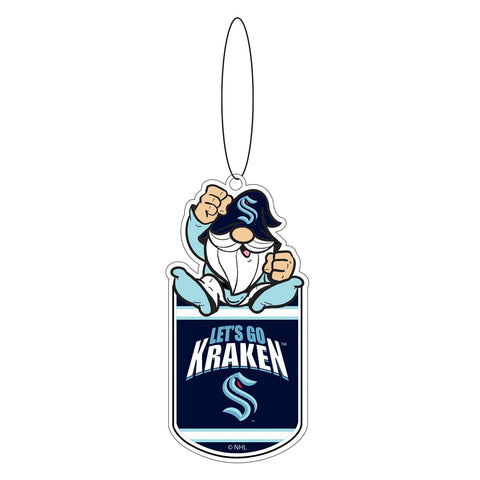 Evergreen Seattle Kraken Gift Tag Ornament, Gnome Fan
