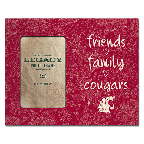 Friends, Family Cougars Box Frame Picture Frame