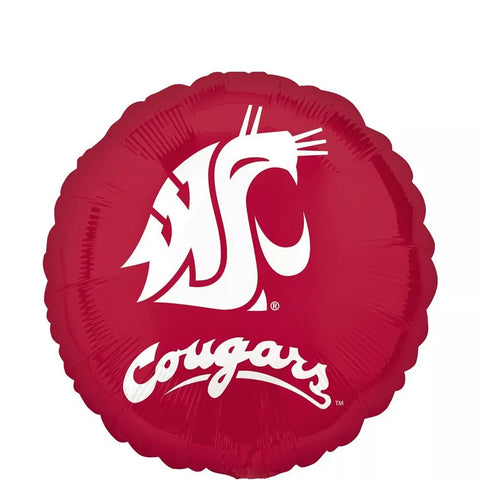 WSU Cougars Single Foil Balloon 18"