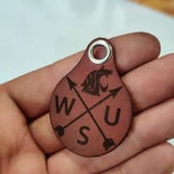 Cougkie Washington State Pride Key Tag