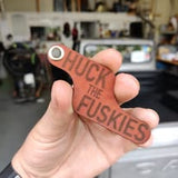 Cougkie "Huck the Fuskies" Handmade Ornament