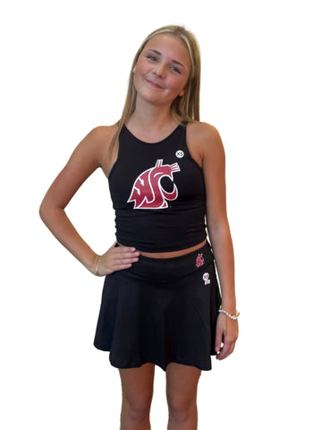Black WSU First Down Tank Top