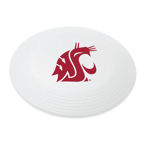 Washington State University White Logo Frisbee