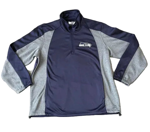 Seattle Seahawks Men's 1/4 Zip Track Jacket