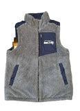 Seattle Seahawks NFL Unisex Reversible Full Zip Vest