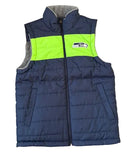 Seattle Seahawks NFL Unisex Reversible Full Zip Vest