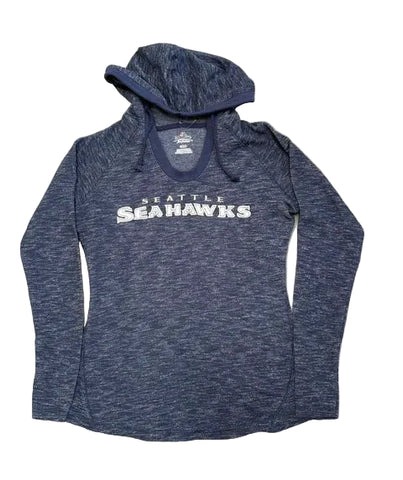 Seattle Seahawks Women's Lightweight Scoop Neck Hoodie