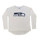 Seattle Seahawks Youth White Long Sleeve Tee