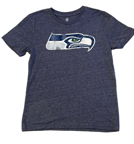 Seattle Seahawks Youth Distressed Tee