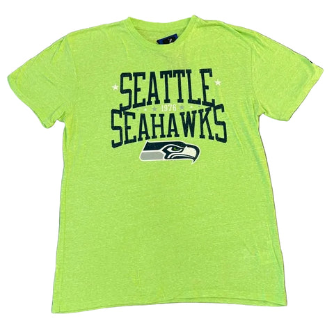 Seattle Seahawks Men's Neon Green Star Tee