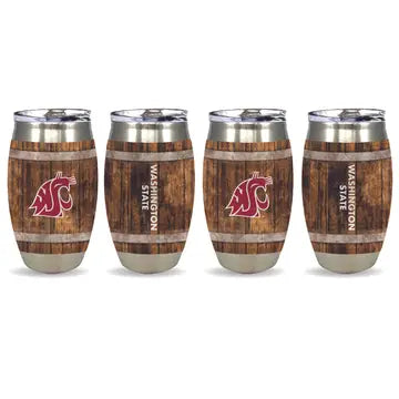 Indigo Falls WSU 15 oz Barrel Tumbler