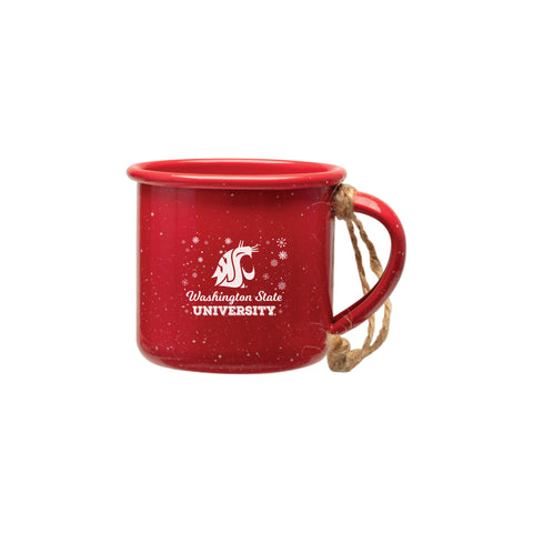 Crimson Mini Campfire Mug Ornament