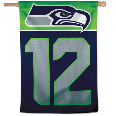 Seattle Seahawks Vertical Flag 28" X 40"