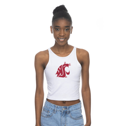 White First Down Tank Top