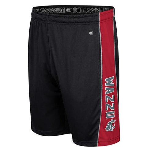 Colosseum Men's Black Wazzu Basketball Shorts