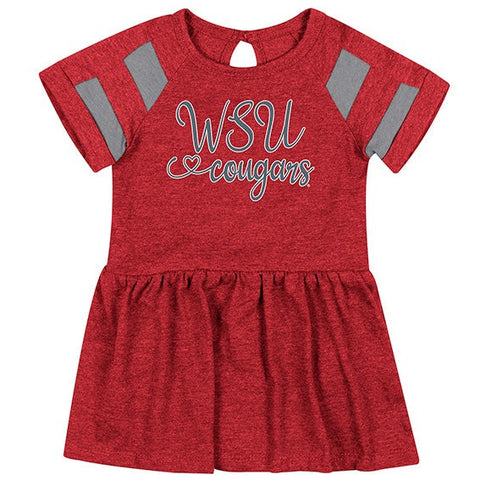 Colosseum Crimson WSU Cougars Infant Dress