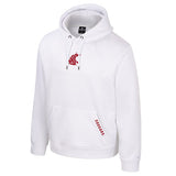 Colosseum Washington State White Freezer Burn Hoodie