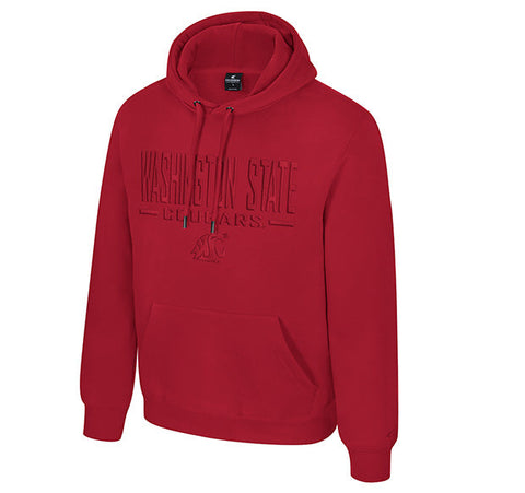 Colosseum Washington State Crimson Mikey Tonal Hoodie