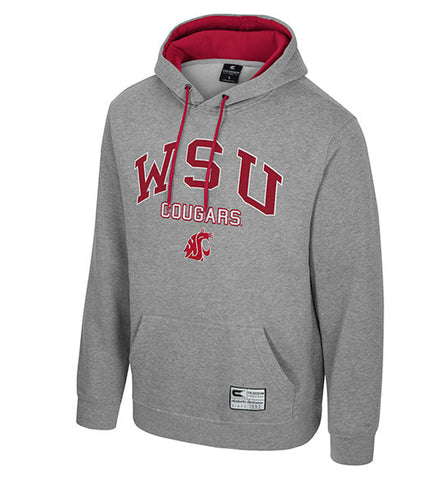 Colosseum Washington State University Gray Yes Chef Team Hoodie