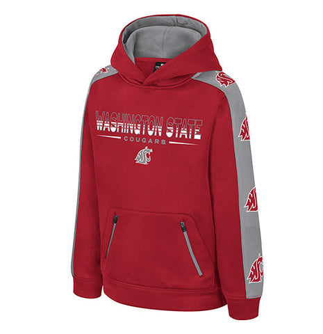 Colosseum Washington State Youth Bandit Poly Hoodie