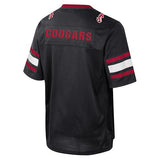 Colosseum Black Mens Field Time Football Jersey