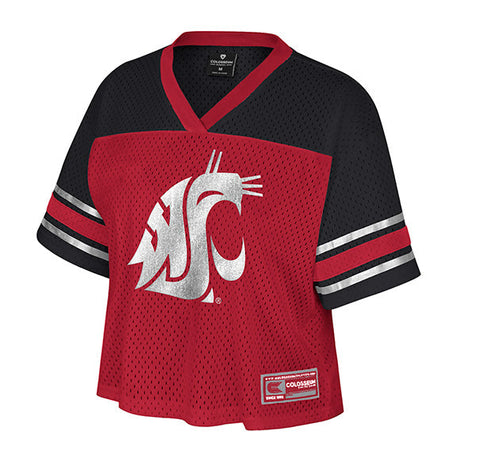 Colosseum Womens All Day Bling Football Jersey