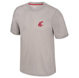 Colosseum Mens Washington State Gray Sandwich Shop Tee